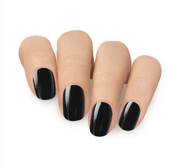 Gel Nail Strips Jet Black